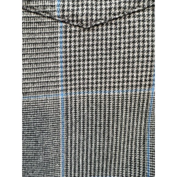 Eddie Bauer Classic Fit Mens Large Button-Up Shirt Gray Blue - Picture 4 of 10